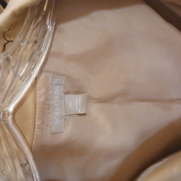 Nordstrom light pea coat - Picture 5 of 6